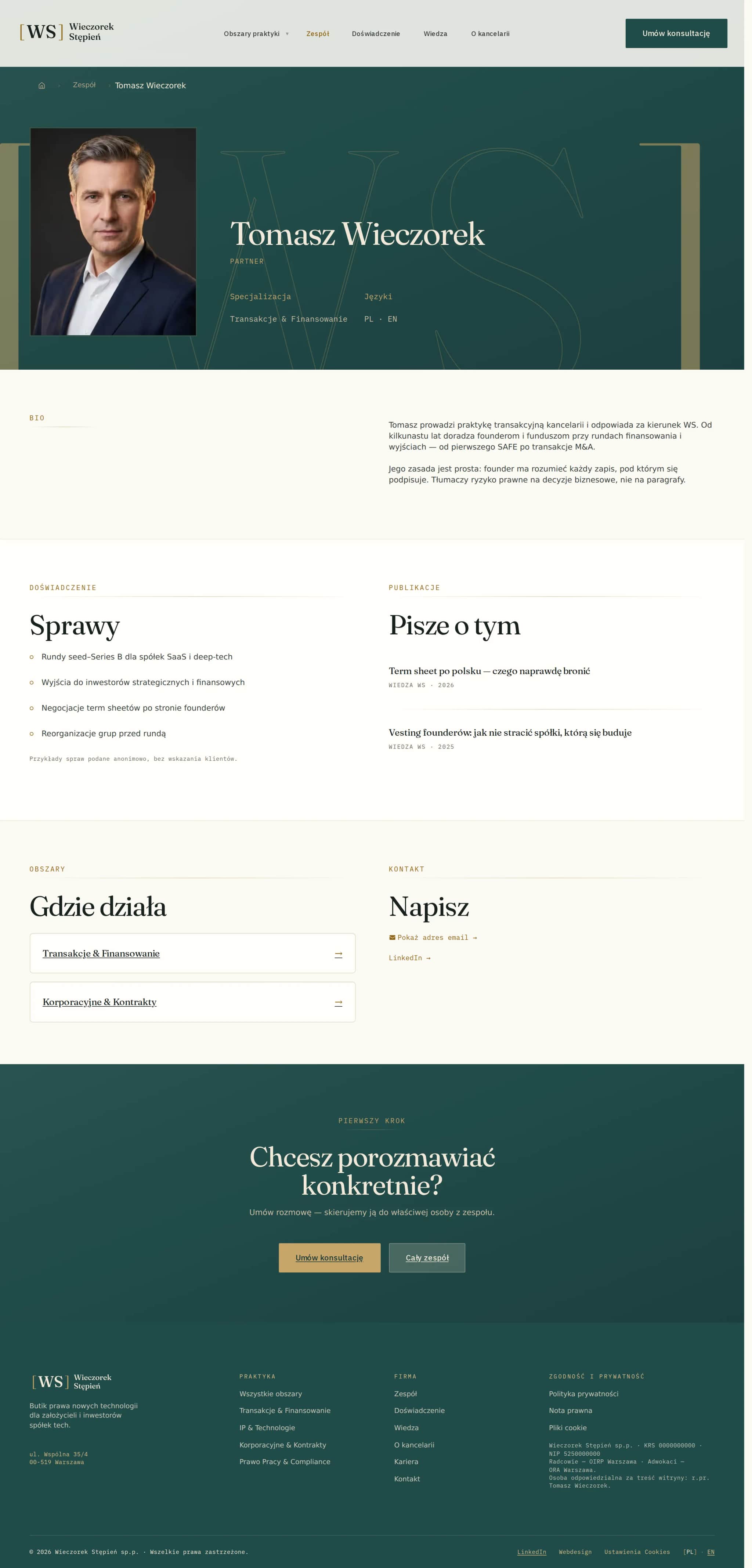 Profil prawnika