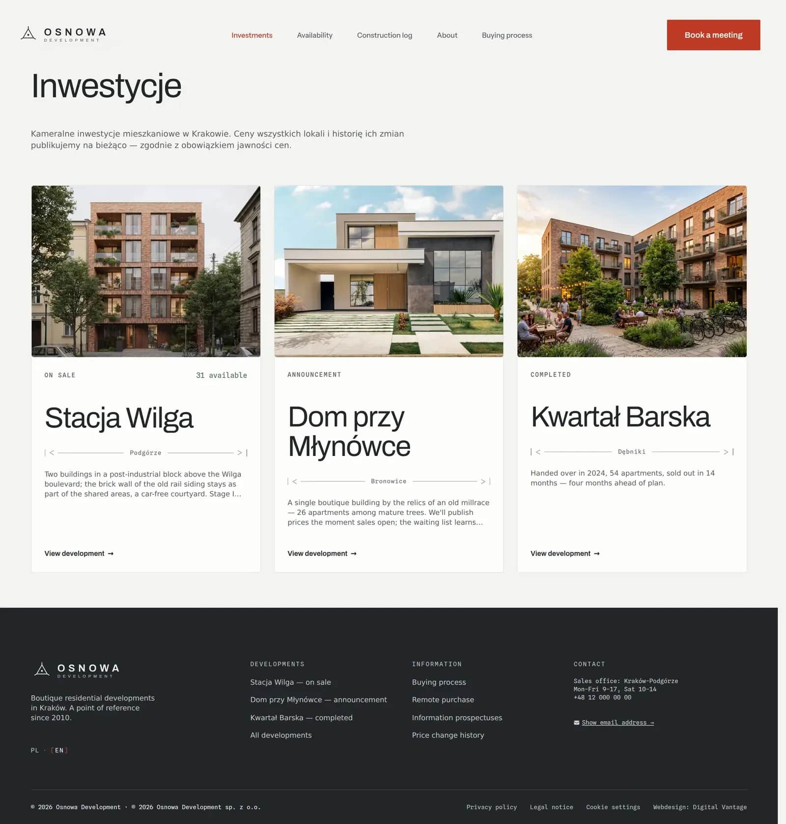 Wersja angielska /en/investments — dwujęzyczność na całej powierzchni